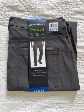 Eddie Bauer gray tech pants